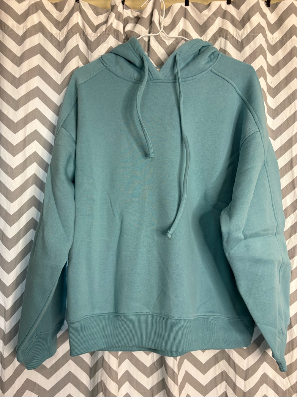 Zenana Outfitters Teal Fleece Pullover Hoodie
